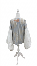 KMONO Remnant Stripe Short Robe